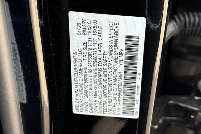 2026 Honda Passport AWD TrailSport Elite Blackout