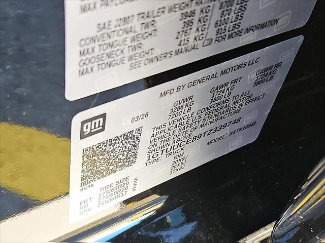 2026 GMC Sierra 1500 Crew Cab, Short Bed, Elevation, 4WD
