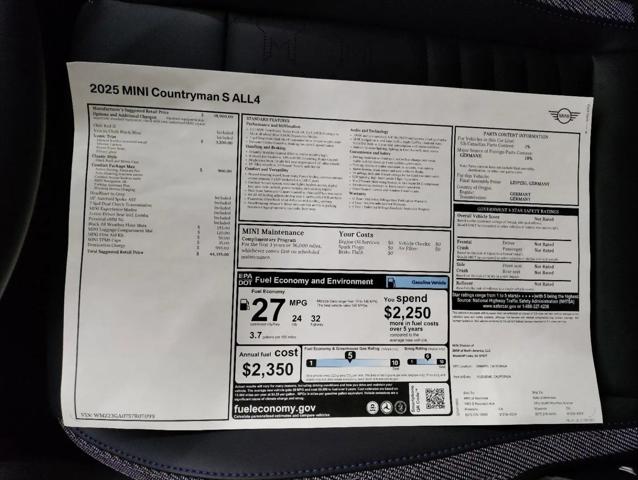 2025 MINI Cooper Countryman Cooper S