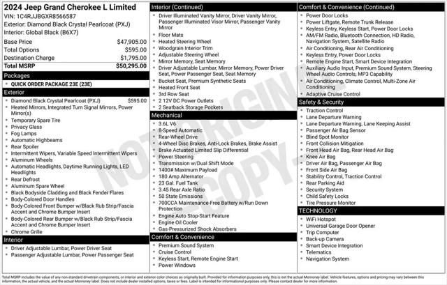 2024 Jeep Grand Cherokee L Limited 4x2