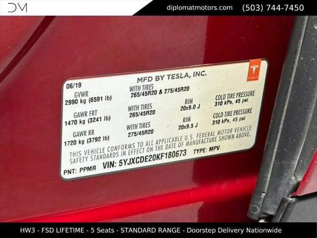 2019 Tesla Model X 100D