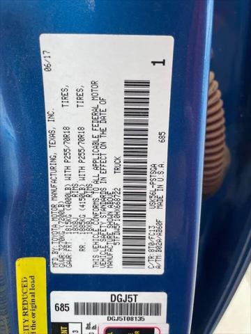 2017 Toyota Tundra SR5 5.7L V8