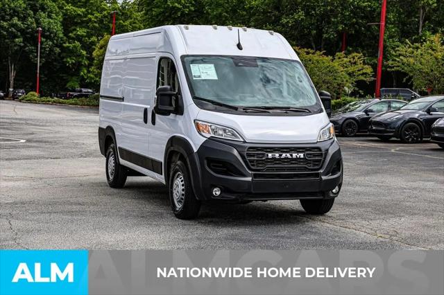 2025 Ram ProMaster 2500 Cargo Van Tradesman High Roof 136" WB w/Pass Seat