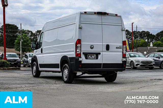 2025 Ram ProMaster 2500 Cargo Van Tradesman High Roof 136" WB w/Pass Seat