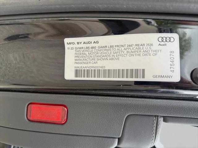 2024 Audi A4 Premium Plus 45 TFSI S line quattro S tronic