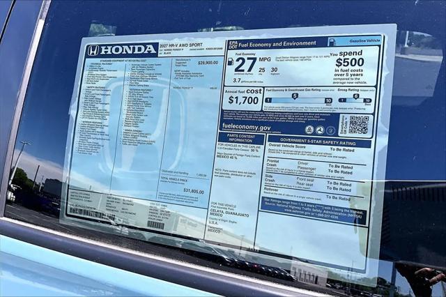 2027 Honda HR-V Sport