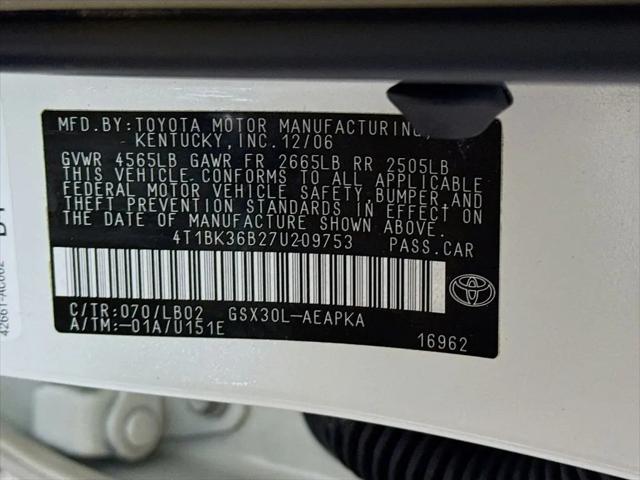 2007 Toyota Avalon Limited
