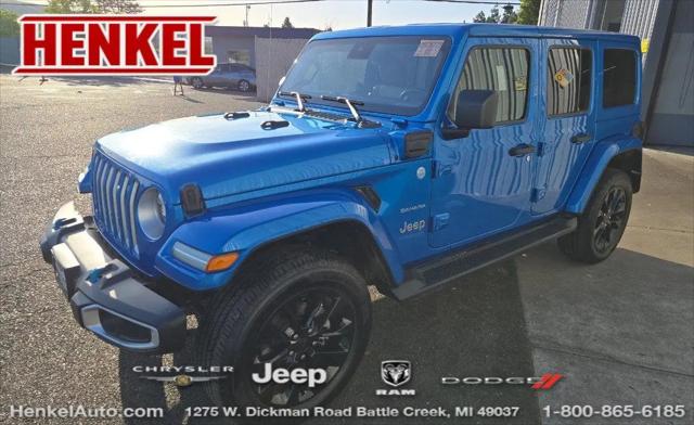 2022 Jeep Wrangler 4xe Unlimited Sahara 4x4 for sale in Battle Creek, MI