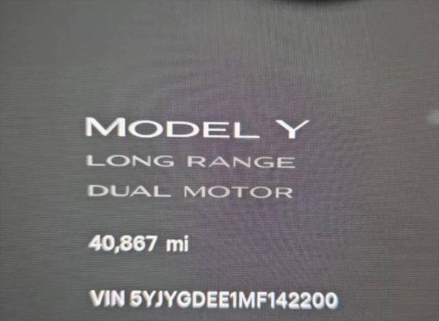 2021 Tesla Model Y Long Range Dual Motor All-Wheel Drive