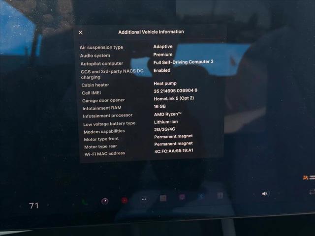 2022 Tesla Model S Dual Motor All-Wheel Drive