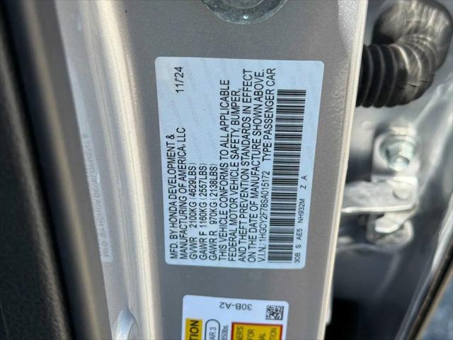 2025 Honda Accord Sedan Sport-L