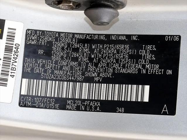 2006 Toyota Sienna CE
