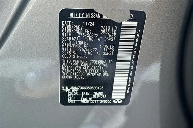 2025 INFINITI QX80 AUTOGRAPH AWD