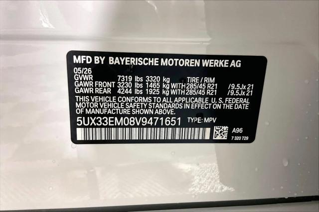 2027 BMW X7 M60i