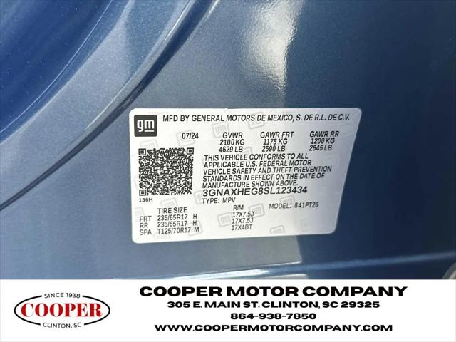 2025 Chevrolet Equinox FWD LT