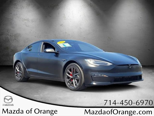 2021 Tesla Model S Plaid Tri Motor All-Wheel Drive for sale in Orange, CA