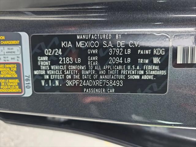 2024 Kia Forte LXS