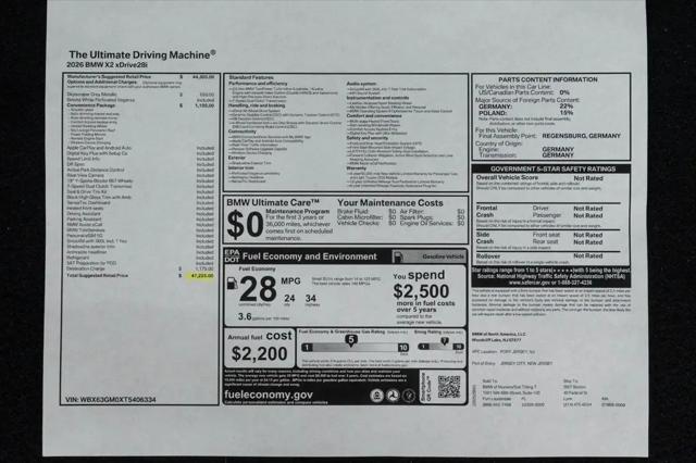 2026 BMW X2 xDrive28i