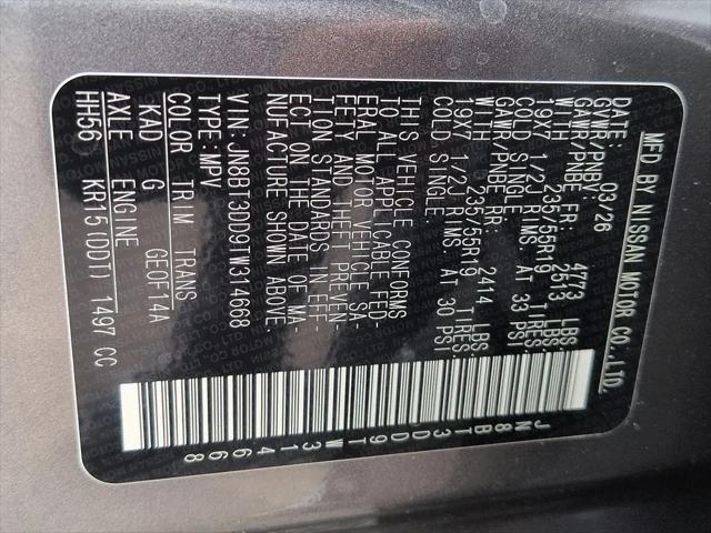 2026 Nissan Rogue Platinum