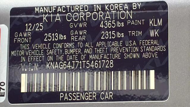 2026 Kia K5 GT-Line FWD