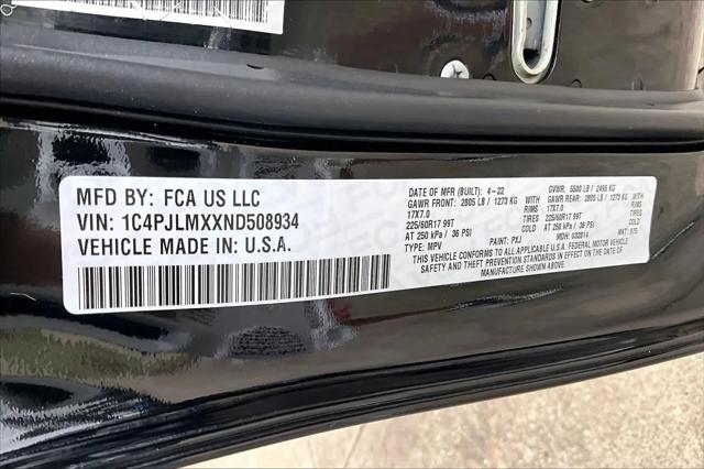2022 Jeep Cherokee Latitude Lux FWD