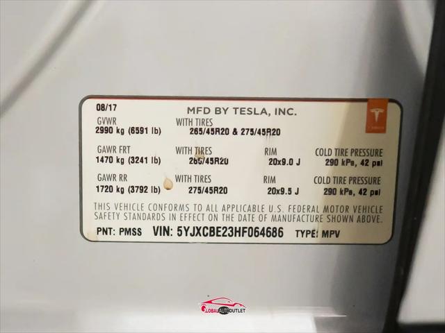 2017 Tesla Model X 75D