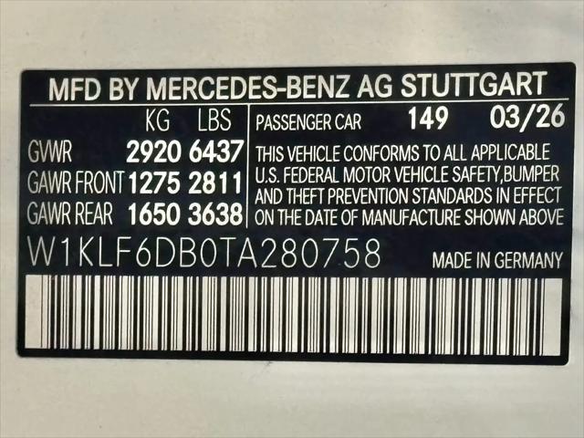 2026 Mercedes-Benz AMG E 53 E AMG E 53 E