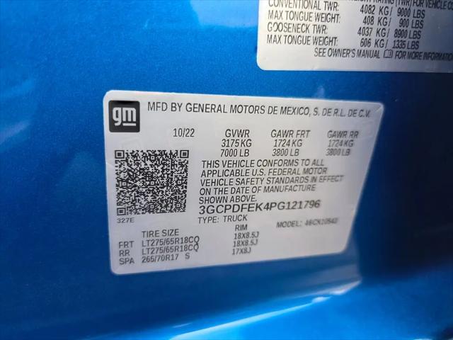 2023 Chevrolet Silverado 1500 4WD Crew Cab Short Bed LT Trail Boss