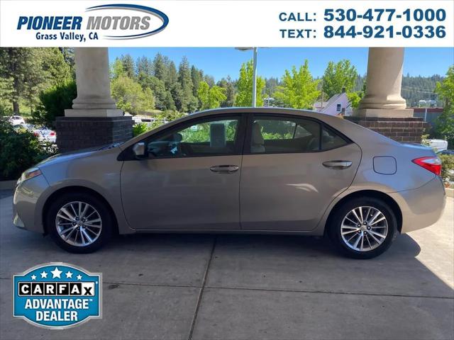 2015 Toyota Corolla LE Premium for sale in Grass Valley, CA