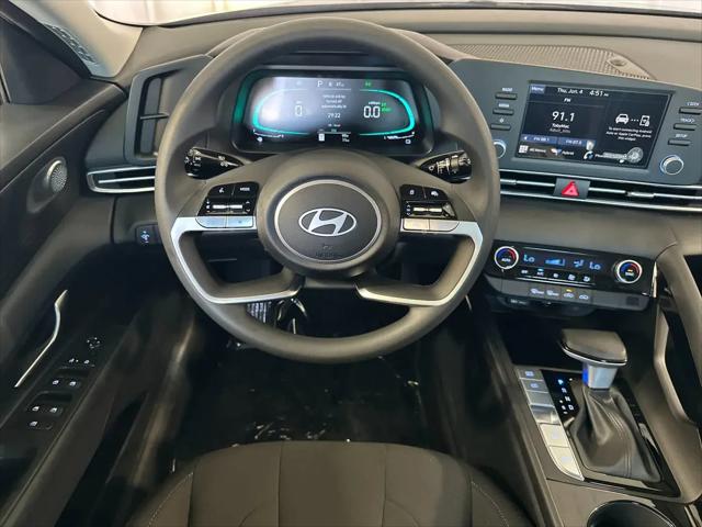 2026 Hyundai Elantra Hybrid Blue