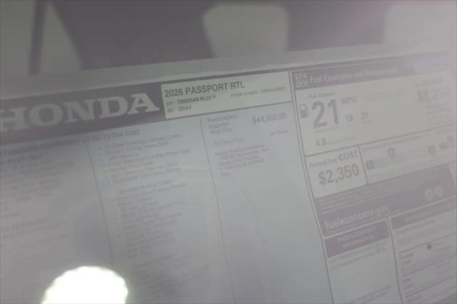 2026 Honda Passport AWD RTL