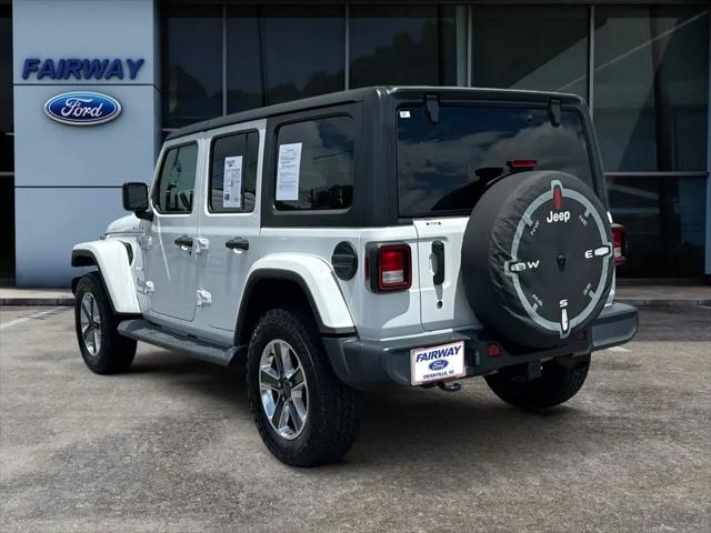2018 Jeep Wrangler Unlimited Sahara 4x4