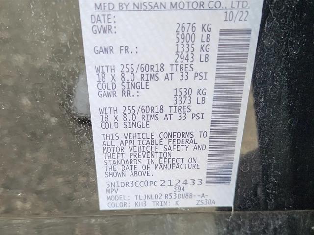 2023 Nissan Pathfinder SL 4WD