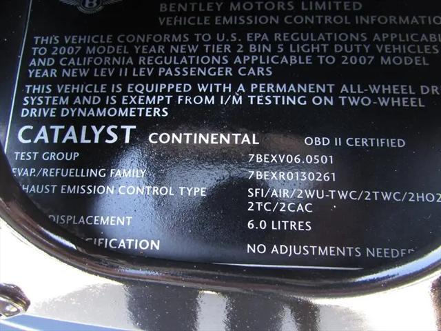 2007 Bentley Continental GTC W12