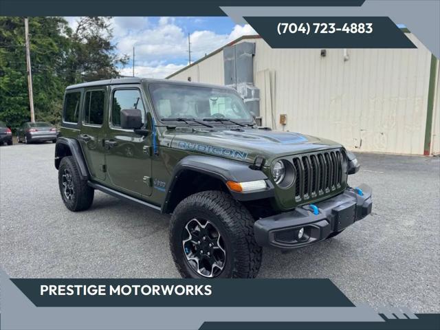 2022 Jeep Wrangler 4xe Unlimited Rubicon 4x4 for sale in Concord, NC