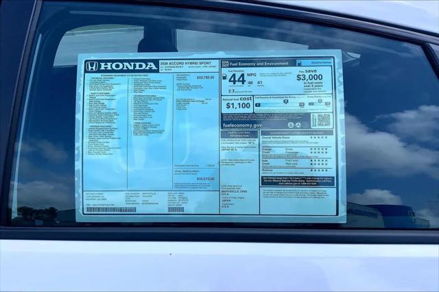 2026 Honda Accord Sedan Sport