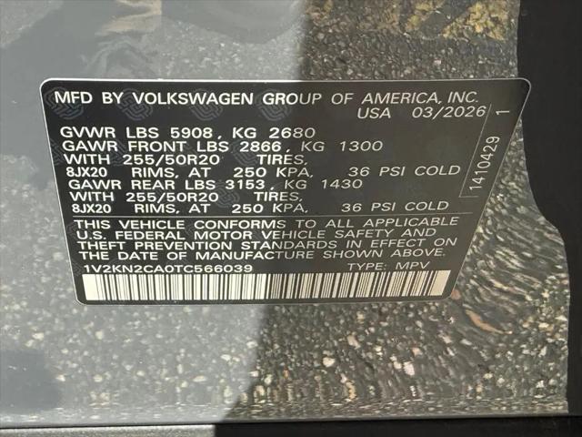 2026 Volkswagen Atlas SE with Technology
