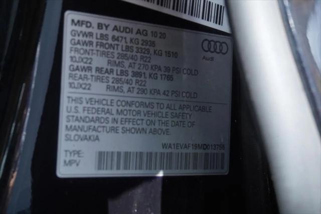 2021 Audi Q8 Premium Plus 55 TFSI quattro Tiptronic