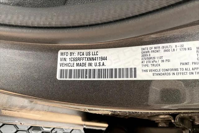 2022 Ram 1500 Big Horn Crew Cab 4x4 5'7" Box