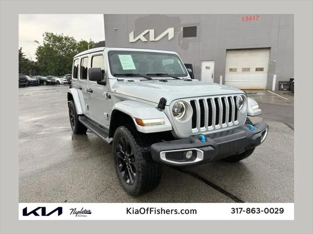 2023 Jeep Wrangler 4xe Sahara 4x4 for sale in Fisher, IN