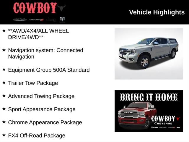 2024 Ford Ranger LARIAT