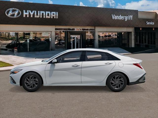 2026 Hyundai Elantra Hybrid Blue