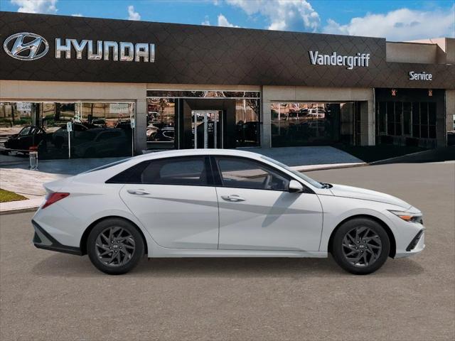 2026 Hyundai Elantra Hybrid Blue