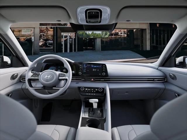 2026 Hyundai Elantra Hybrid Blue