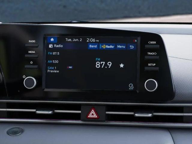 2026 Hyundai Elantra Hybrid Blue