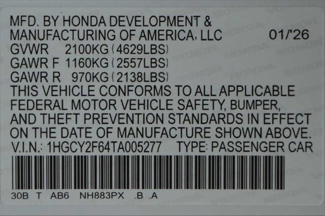 2026 Honda Accord Sedan EX-L