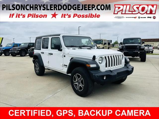 2022 Jeep Wrangler Unlimited Sport S 4x4 for sale in Mattoon, IL