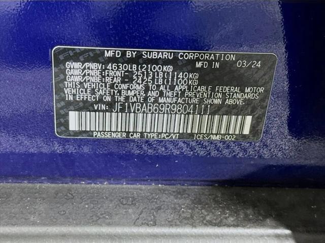 2024 Subaru WRX Base