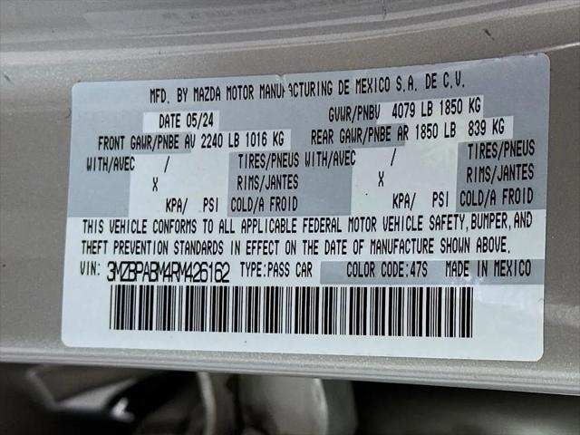 2024 Mazda Mazda3 2.5 S Select Sport