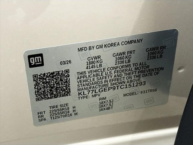 2026 Chevrolet Trax FWD 1RS